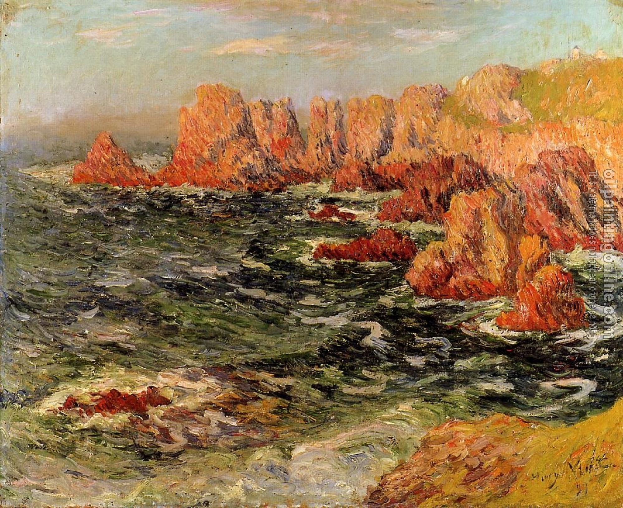 Moret, Henri - The Breton Coast